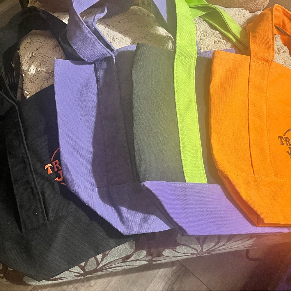 Colorful Tote Bags Set